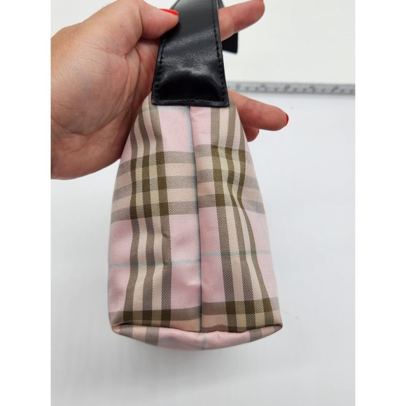 BURBERRY CANDY PINK MINI WRISTLET / HANDBAG 114BURXBA - Picture 3 of 14